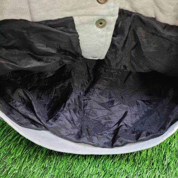 Vintage Fruit-Of-The-Loom Blank Jacket Medium 22x22 Varsity - Picture 3 of 12